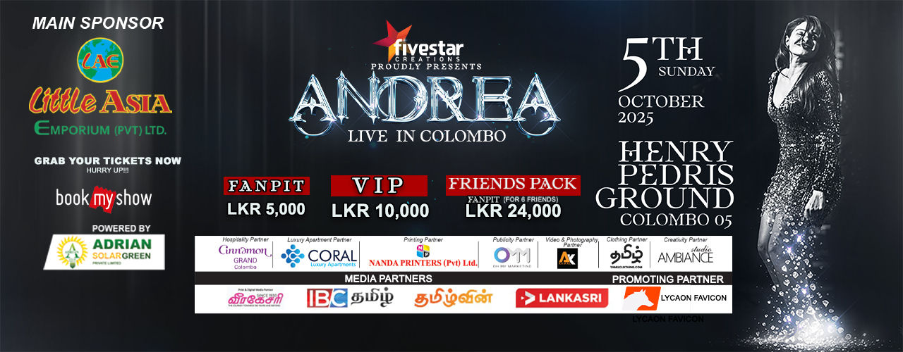 Andrea Live In Colombo