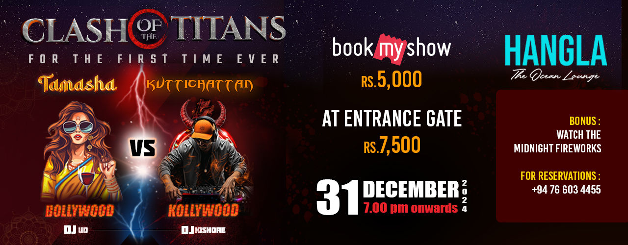 Clash of Titans - Bollywood vs Kollywood NYE 2024