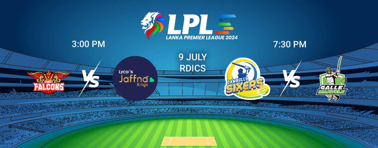 Kandy vs Jaffna and Dambulla vs Galle