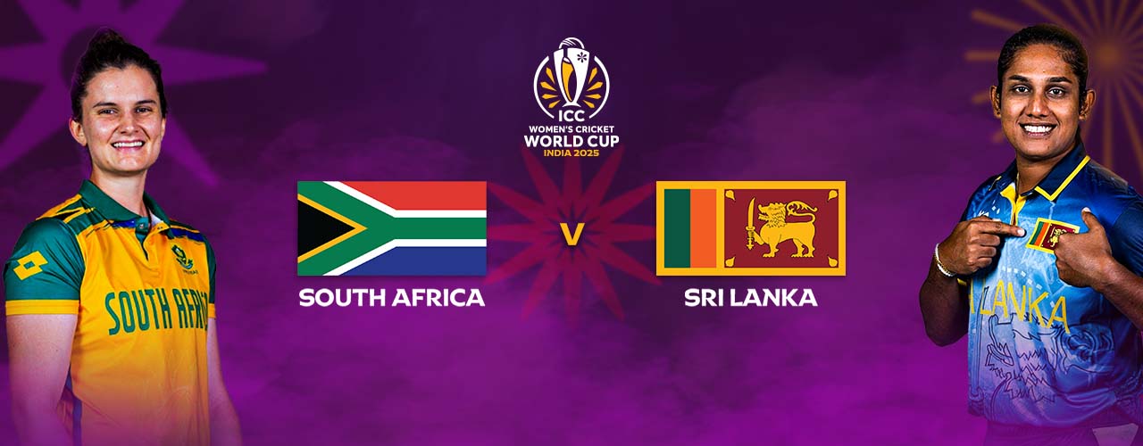 SOUTH AFRICA VS SRI LANKA - ICC WOMEN'S CWC 2025