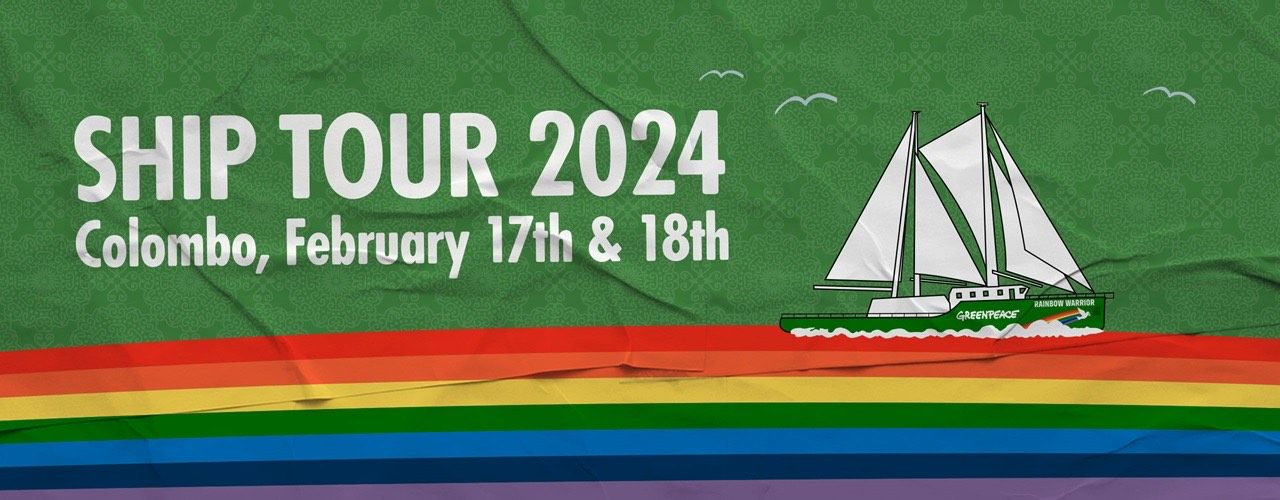 greenpeace ship tour